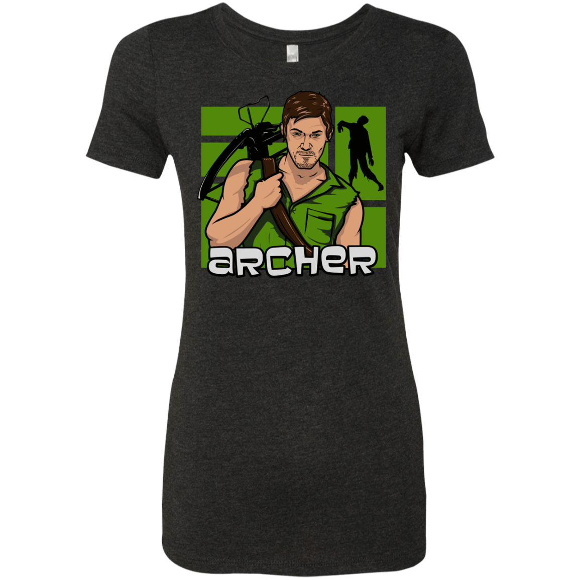 T-Shirts Vintage Black / Small Archer Women's Triblend T-Shirt