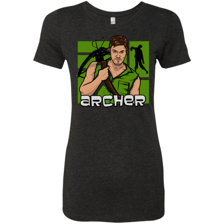T-Shirts Vintage Black / Small Archer Women's Triblend T-Shirt