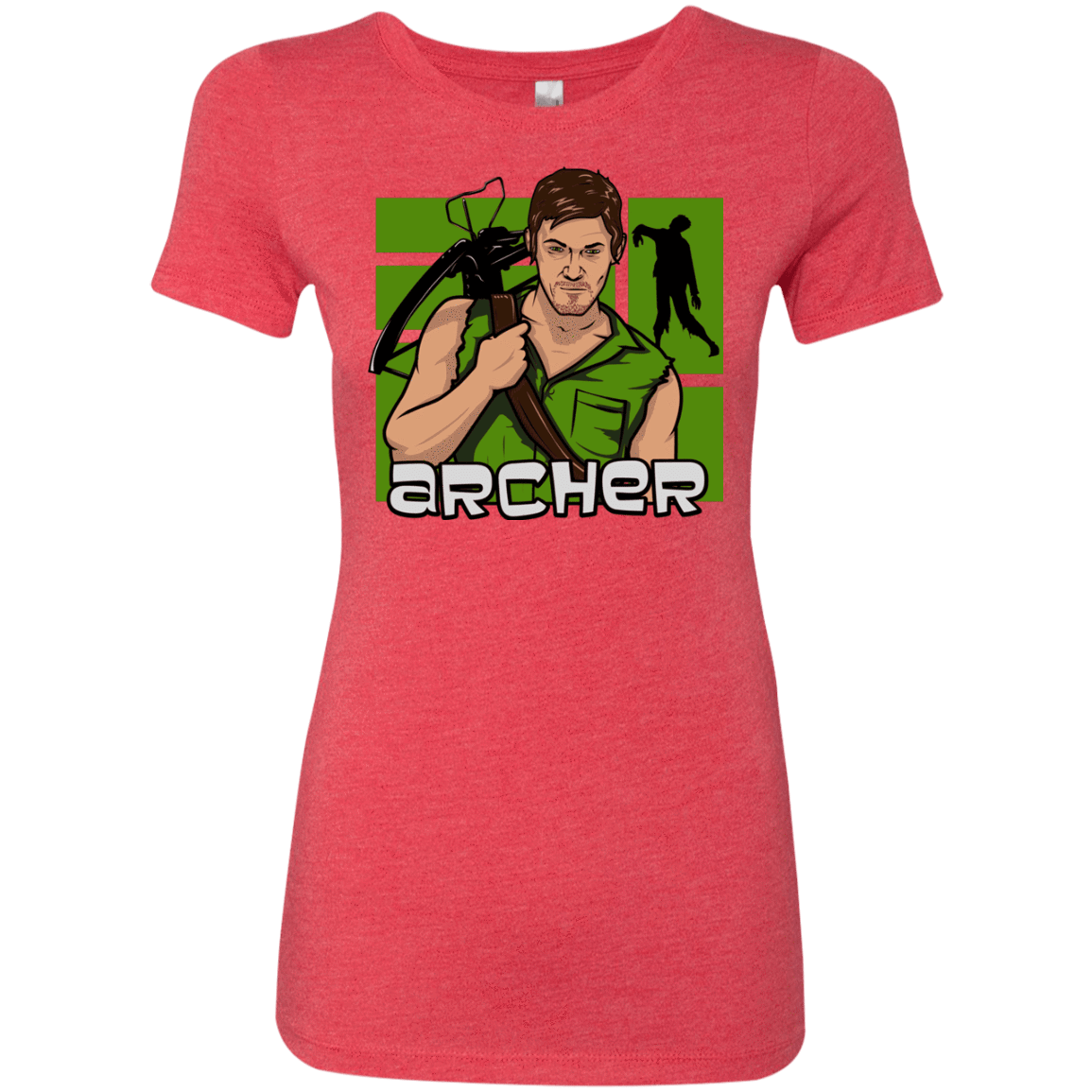 T-Shirts Vintage Red / Small Archer Women's Triblend T-Shirt
