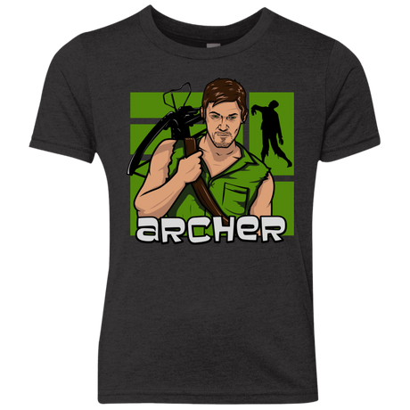 T-Shirts Vintage Black / YXS Archer Youth Triblend T-Shirt