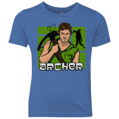 T-Shirts Vintage Royal / YXS Archer Youth Triblend T-Shirt