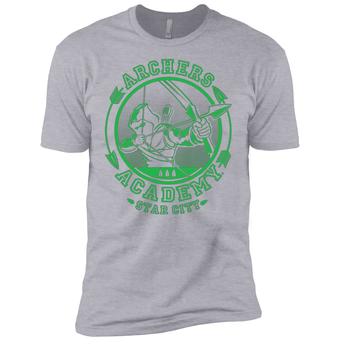 T-Shirts Heather Grey / YXS ARCHERS ACADEMY Boys Premium T-Shirt