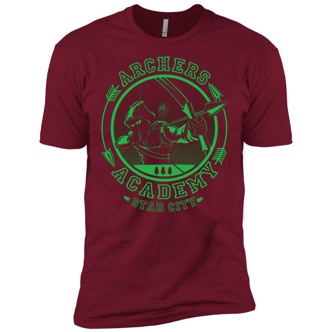 T-Shirts Cardinal / X-Small ARCHERS ACADEMY Men's Premium T-Shirt