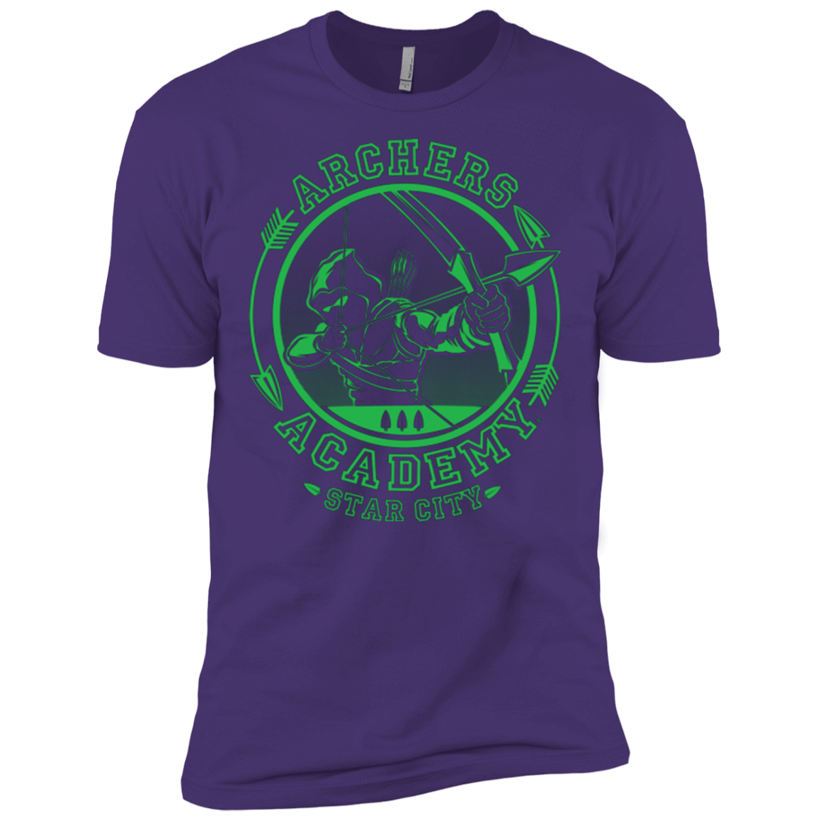 T-Shirts Purple / X-Small ARCHERS ACADEMY Men's Premium T-Shirt