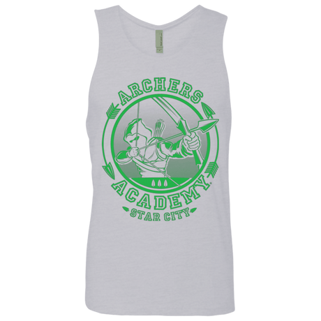 T-Shirts Heather Grey / Small ARCHERS ACADEMY Men's Premium Tank Top