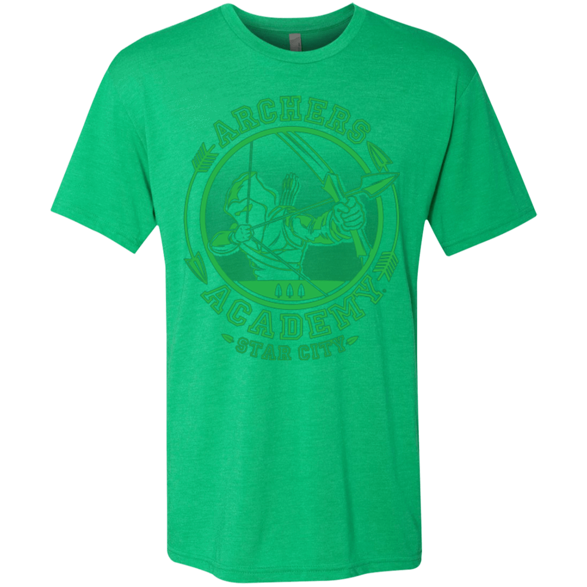 T-Shirts Envy / Small ARCHERS ACADEMY Men's Triblend T-Shirt