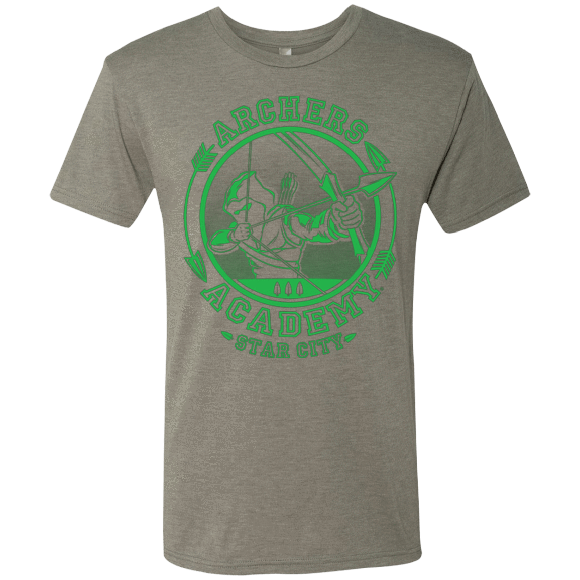 T-Shirts Venetian Grey / Small ARCHERS ACADEMY Men's Triblend T-Shirt