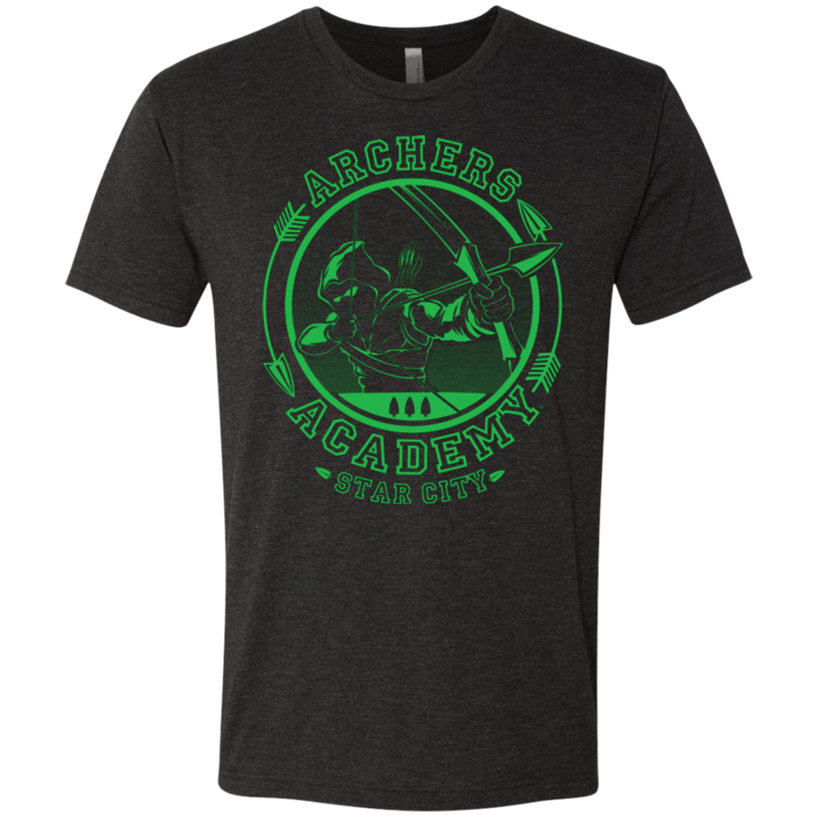 T-Shirts Vintage Black / Small ARCHERS ACADEMY Men's Triblend T-Shirt