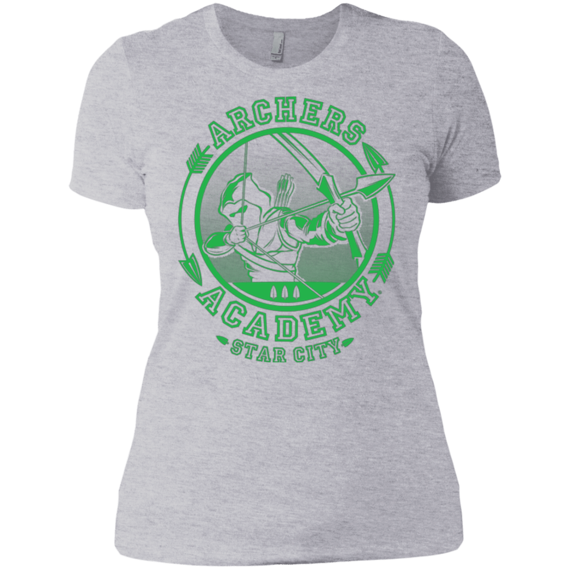 T-Shirts Heather Grey / X-Small ARCHERS ACADEMY Women's Premium T-Shirt