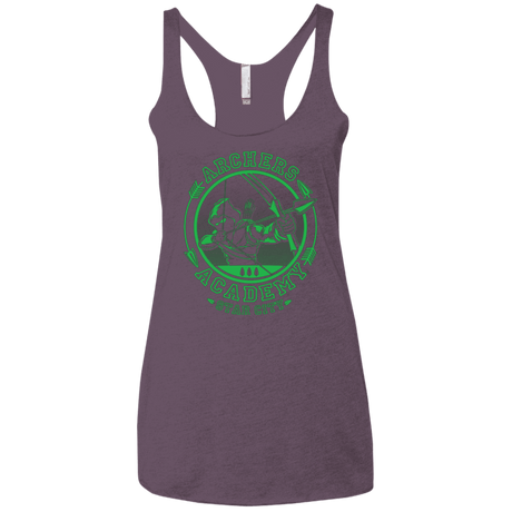 T-Shirts Vintage Purple / X-Small ARCHERS ACADEMY Women's Triblend Racerback Tank