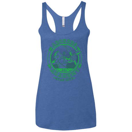 T-Shirts Vintage Royal / X-Small ARCHERS ACADEMY Women's Triblend Racerback Tank