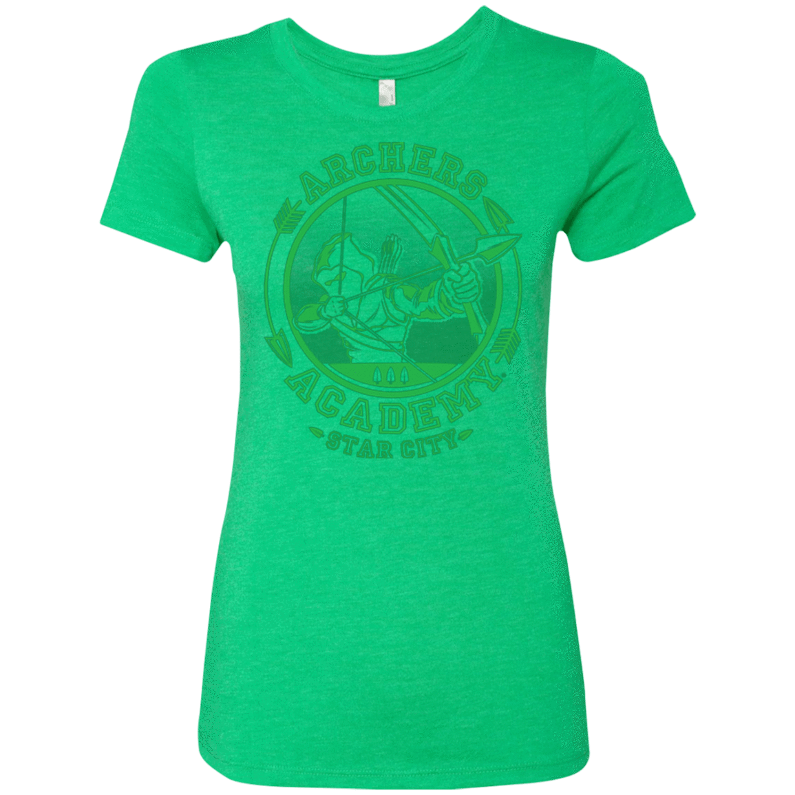 T-Shirts Envy / Small ARCHERS ACADEMY Women's Triblend T-Shirt