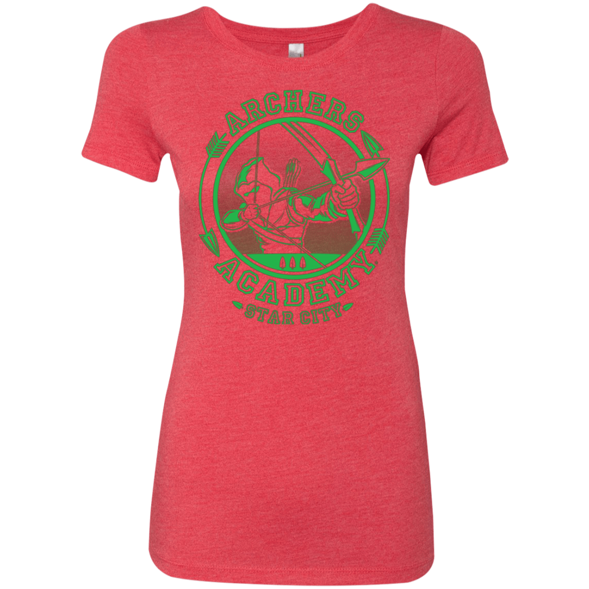 T-Shirts Vintage Red / Small ARCHERS ACADEMY Women's Triblend T-Shirt