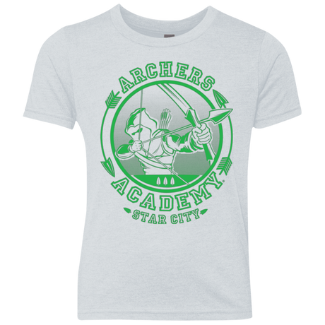 T-Shirts Heather White / YXS ARCHERS ACADEMY Youth Triblend T-Shirt
