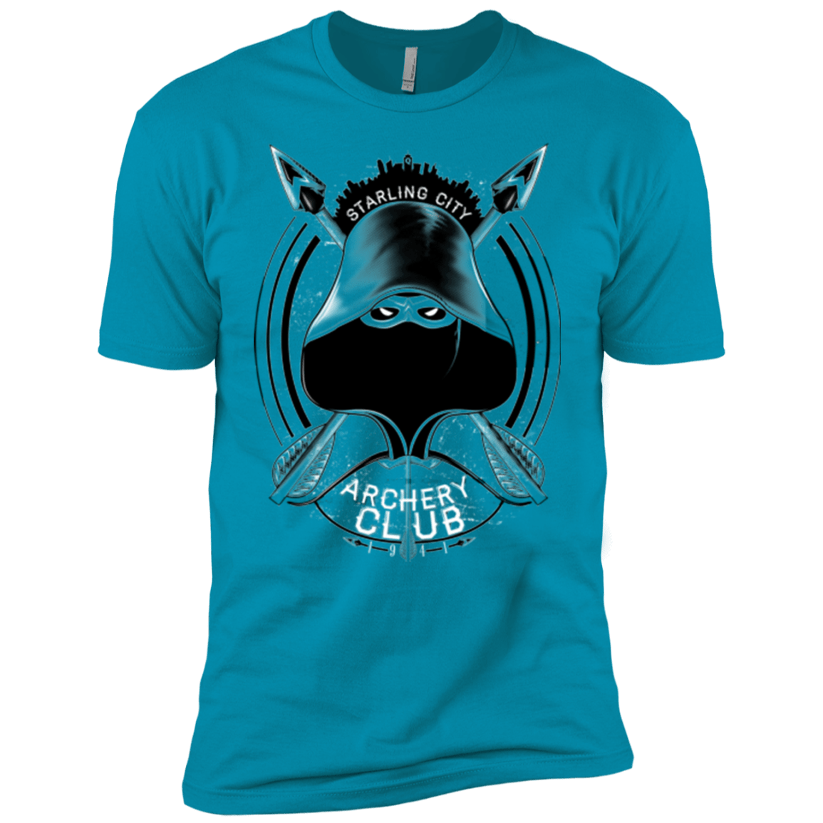 T-Shirts Turquoise / YXS Archery Club Boys Premium T-Shirt
