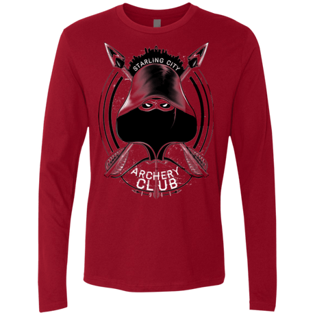 T-Shirts Cardinal / Small Archery Club Men's Premium Long Sleeve