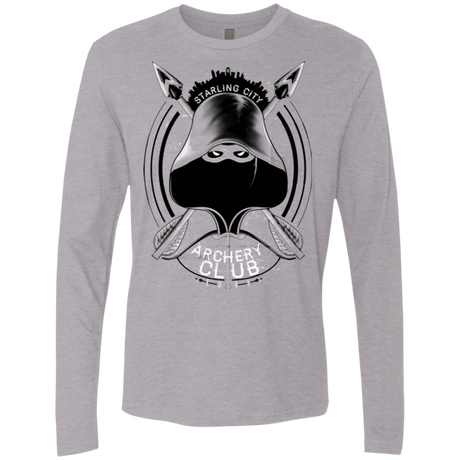 T-Shirts Heather Grey / Small Archery Club Men's Premium Long Sleeve