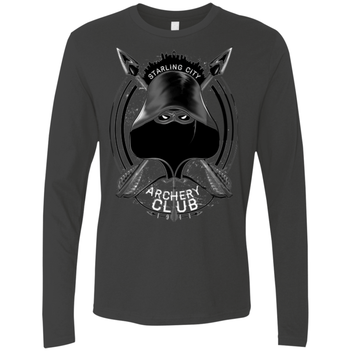 T-Shirts Heavy Metal / Small Archery Club Men's Premium Long Sleeve