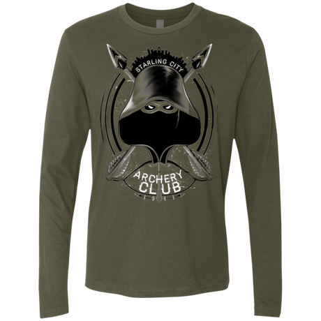 T-Shirts Military Green / Small Archery Club Men's Premium Long Sleeve