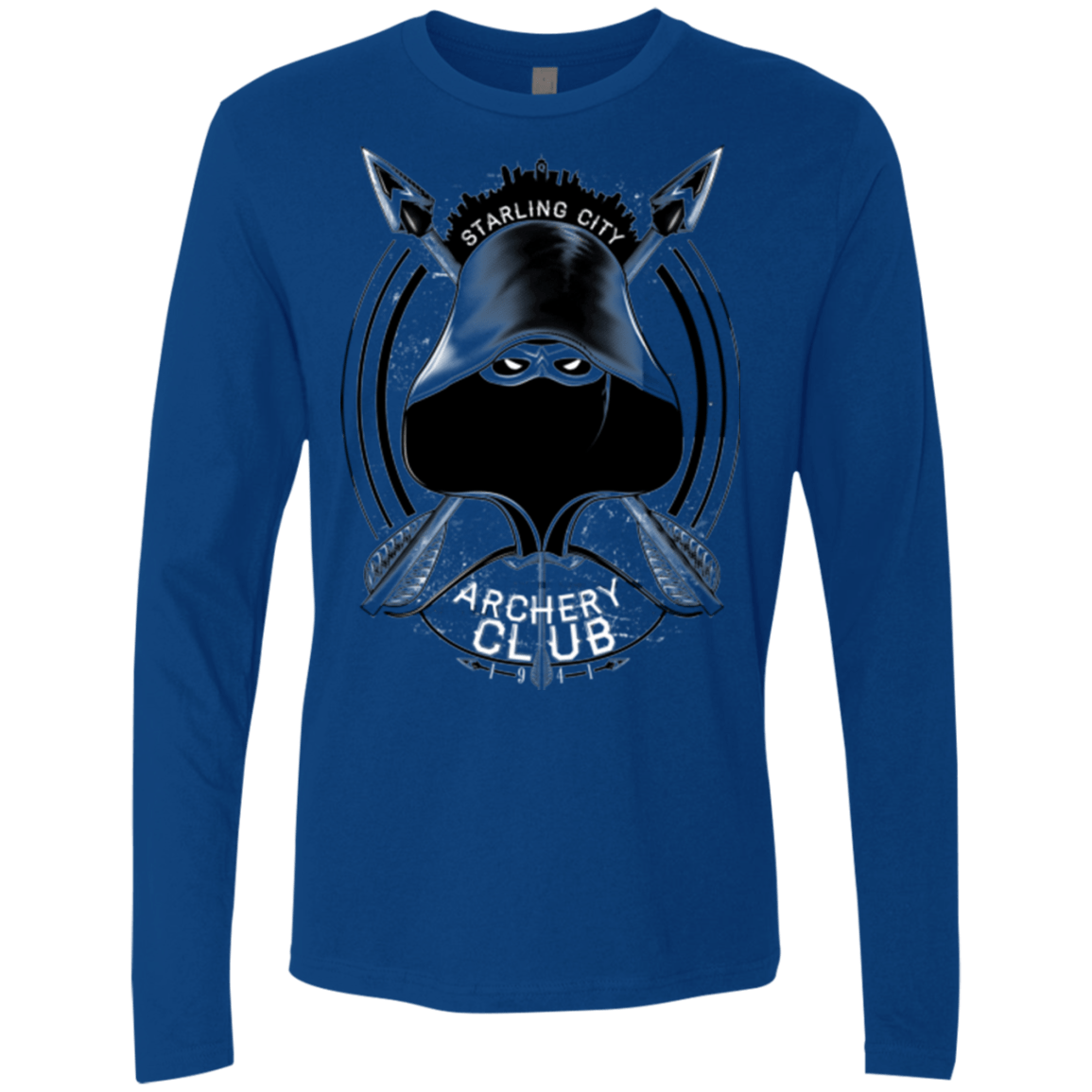 T-Shirts Royal / Small Archery Club Men's Premium Long Sleeve
