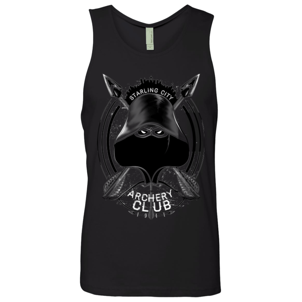 T-Shirts Black / Small Archery Club Men's Premium Tank Top