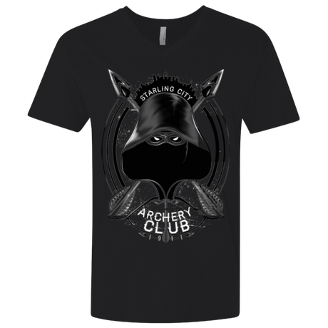 T-Shirts Black / X-Small Archery Club Men's Premium V-Neck