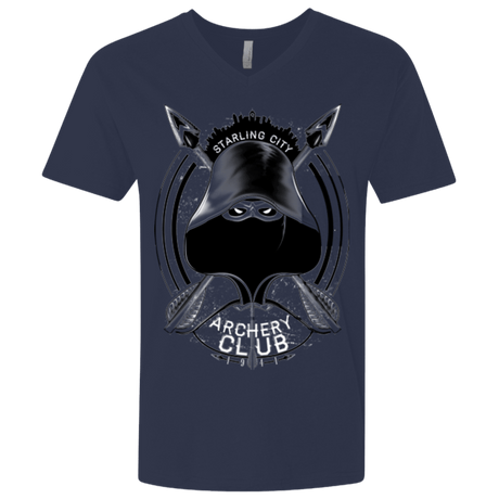 T-Shirts Midnight Navy / X-Small Archery Club Men's Premium V-Neck