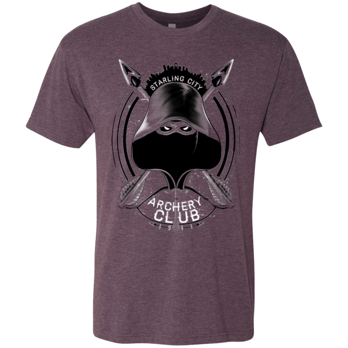 T-Shirts Vintage Purple / Small Archery Club Men's Triblend T-Shirt