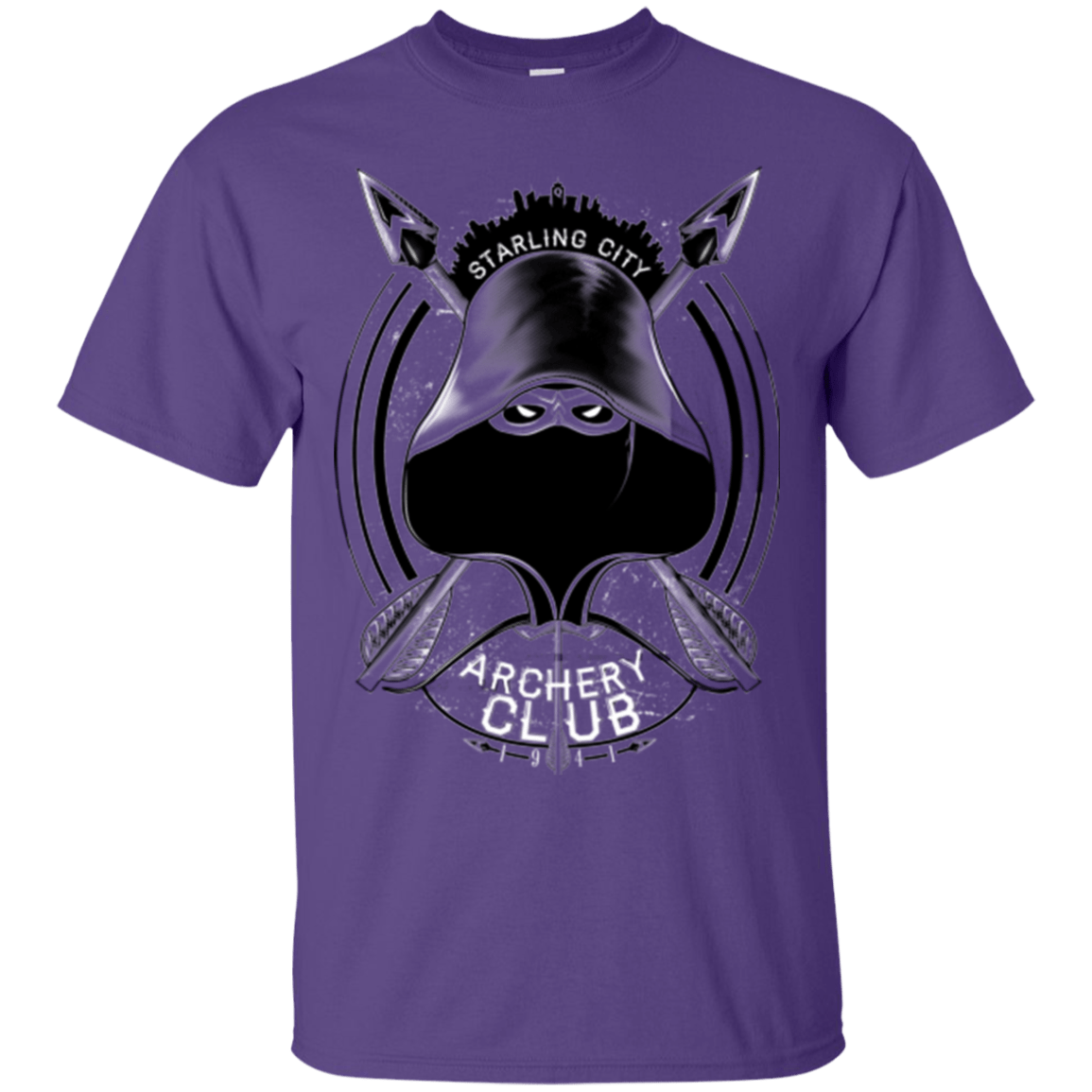 T-Shirts Purple / Small Archery Club T-Shirt