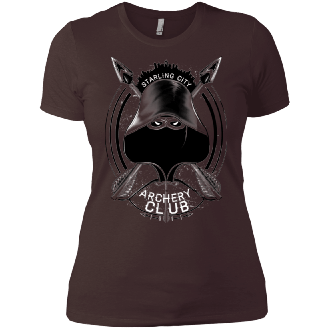 T-Shirts Dark Chocolate / X-Small Archery Club Women's Premium T-Shirt