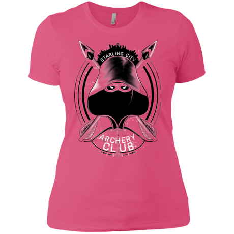 T-Shirts Hot Pink / X-Small Archery Club Women's Premium T-Shirt