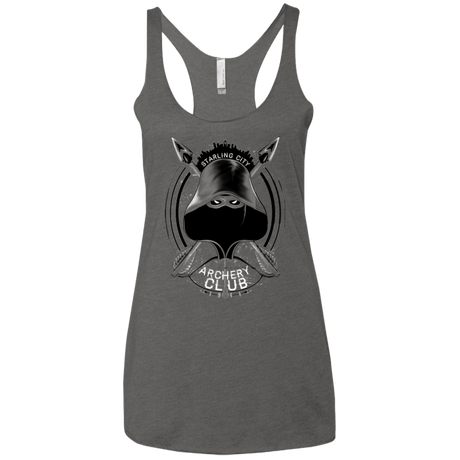 T-Shirts Premium Heather / X-Small Archery Club Women's Triblend Racerback Tank