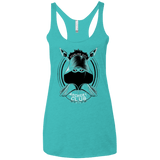 T-Shirts Tahiti Blue / X-Small Archery Club Women's Triblend Racerback Tank