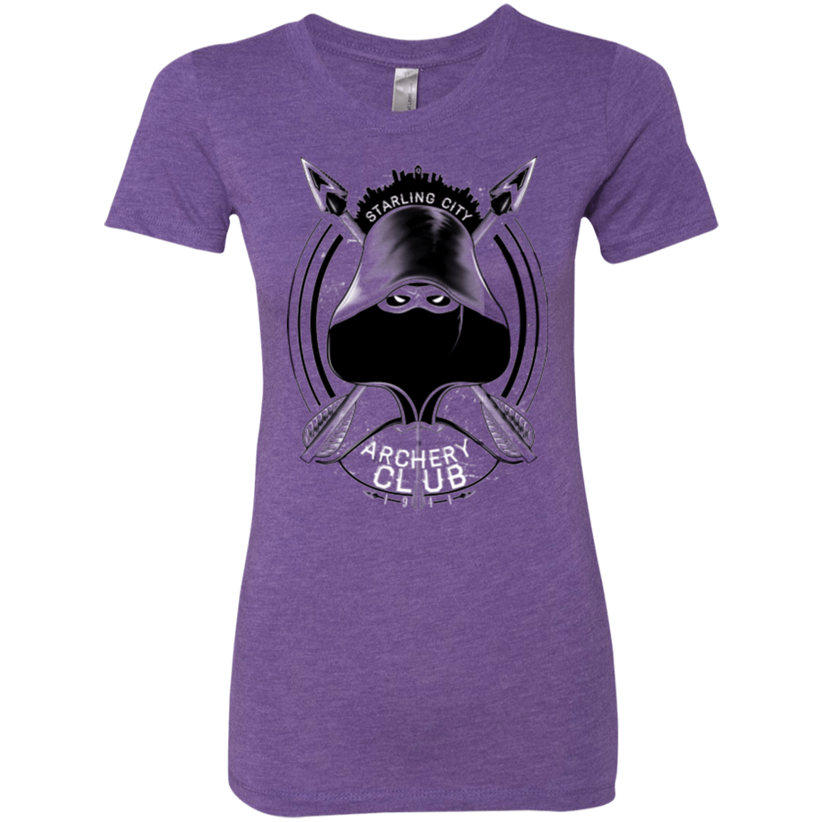 T-Shirts Purple Rush / Small Archery Club Women's Triblend T-Shirt