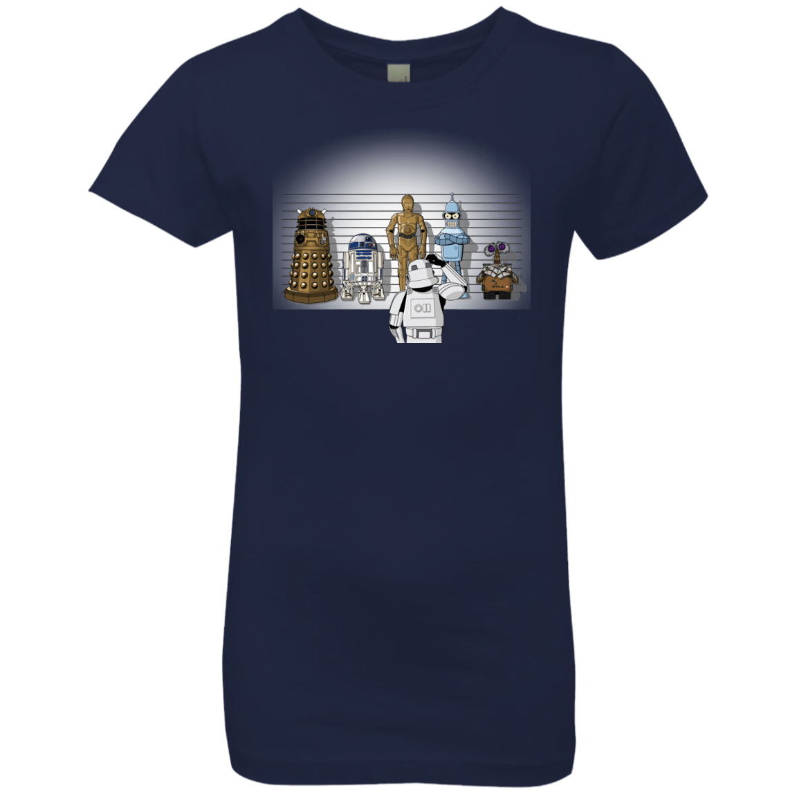 T-Shirts Midnight Navy / YXS Are These Droids Girls Premium T-Shirt
