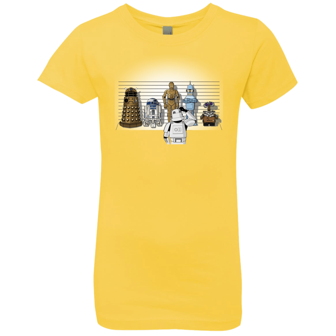 T-Shirts Vibrant Yellow / YXS Are These Droids Girls Premium T-Shirt