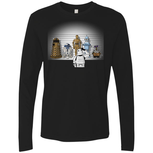 T-Shirts Black / Small Are These Droids Men's Premium Long Sleeve