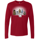 T-Shirts Cardinal / Small Are These Droids Men's Premium Long Sleeve