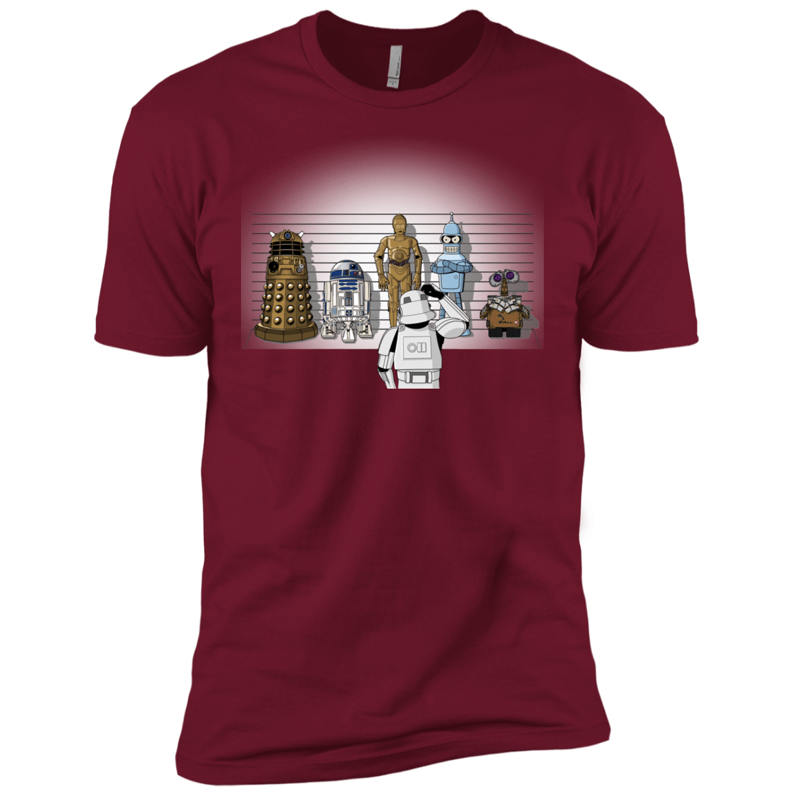 T-Shirts Cardinal / X-Small Are These Droids Men's Premium T-Shirt