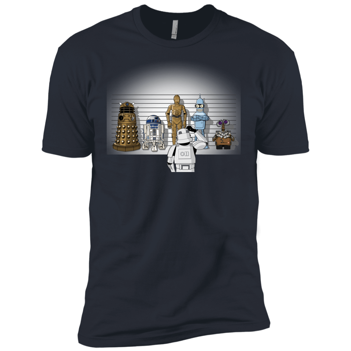 T-Shirts Indigo / X-Small Are These Droids Men's Premium T-Shirt