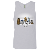 T-Shirts Heather Grey / Small Are These Droids Men's Premium Tank Top