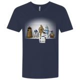 T-Shirts Midnight Navy / X-Small Are These Droids Men's Premium V-Neck