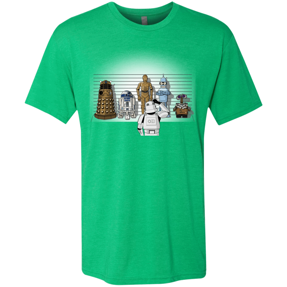 T-Shirts Envy / Small Are These Droids Men's Triblend T-Shirt