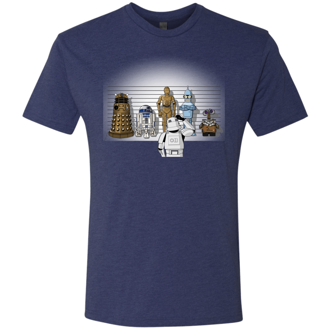 T-Shirts Vintage Navy / Small Are These Droids Men's Triblend T-Shirt