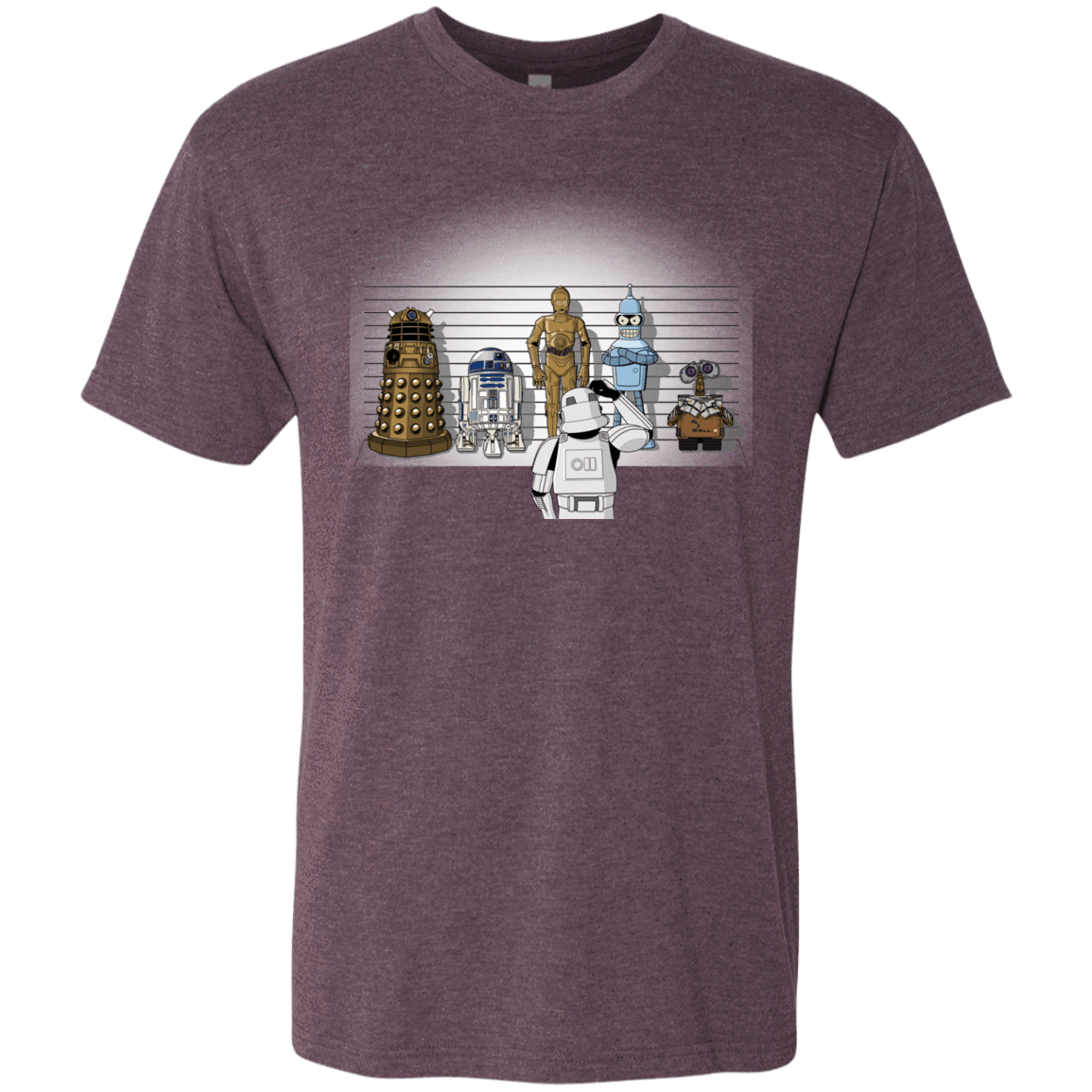 T-Shirts Vintage Purple / Small Are These Droids Men's Triblend T-Shirt