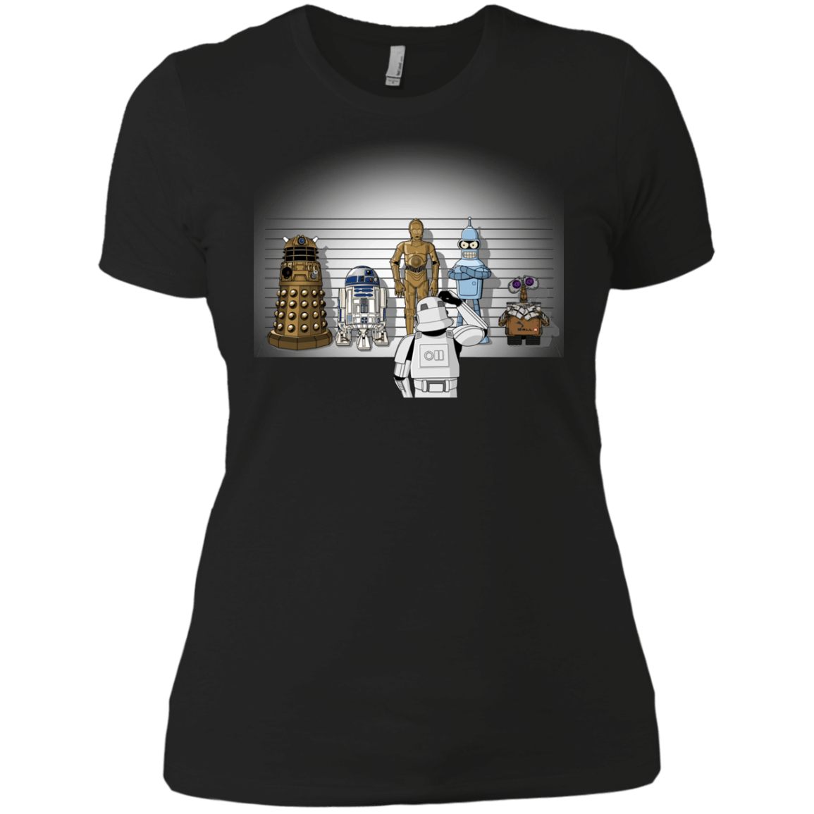 T-Shirts Black / X-Small Are These Droids Women's Premium T-Shirt