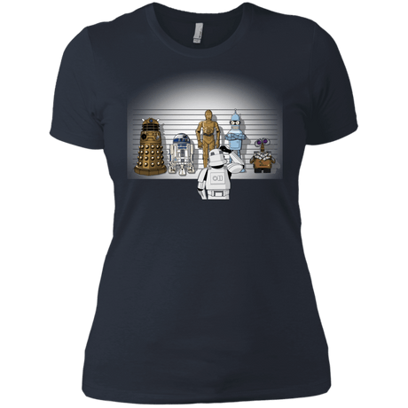 T-Shirts Indigo / X-Small Are These Droids Women's Premium T-Shirt