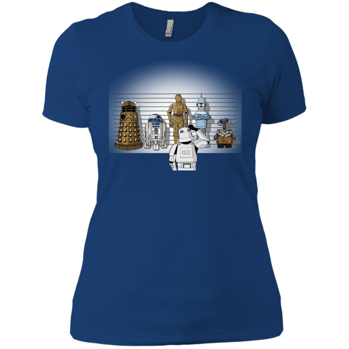 T-Shirts Royal / X-Small Are These Droids Women's Premium T-Shirt