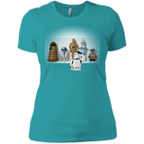 T-Shirts Tahiti Blue / X-Small Are These Droids Women's Premium T-Shirt