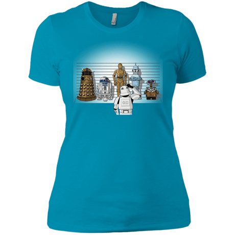 T-Shirts Turquoise / X-Small Are These Droids Women's Premium T-Shirt